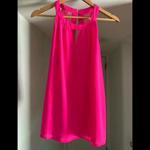 Hot pink top